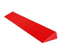 PP-Vic Rampa De Umbral Para Silla De Ruedas Con Superficie Antideslizante, Rampa De Entrada Para Silla De Ruedas, Rampa De Acera Para Baño, Rampa Para Silla De Ruedas Para El Hogar,Red w13×h6cm