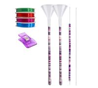 PpAaJK - 2 perlas de embudo y arcilla perlas para hacer kit puede reemplazar la arcilla de perlas spinner, perlas agujas de pulsera para hacer kit