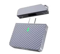 PpAaJK 2230 M.2 NVMe Direct-Attach SSD Enclosure USB 3.2 10Gbps In-Line Aluminio Solid State Drive con Protectora Magnética