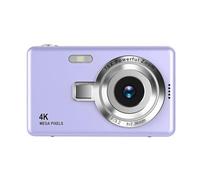 PpAaJK CCD Digital Cámara de Estudiantes Introducción al Campus Digital Retro Tarjeta de Bolsillo Digital Púrpura Color Tarjeta de Memoria