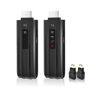 PpAaJK Kit adaptador transmisor receptor de vídeo inalámbrico compatible 1080P 50M 5.8G Extender Dongle para PC portátil a TV