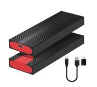 PpAaJK M.2 SSD Caja 10 Gbps, PCIe SSD Case para M.2 NVMe, adaptador de herramientas, convertidor de disco duro para PC y portátil