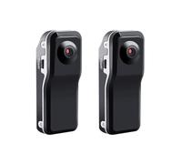 PpAaJK MD80 Mini cámara DV videocámara portátil con grabadora de voz y vídeo para senderismo al aire libre y