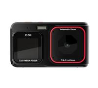 PpAaJK Mini cámara digital para niños 2,5 K HD 72 MP doble pantalla de alta definición Pixel cámara Zoom 16X cámaras monoculares con MP3 B
