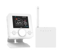 PpAaJK Termostato inalámbrico WiFi RF433 Termostato para caldera de gas para calefacción de agua con soporte para teléfono móvil control remoto
