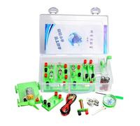 PpAaJK X37E Physics Labs Circuit Learning Kit, Set de Exploración Básica de Electricidad y Magnetismo para la Educación Científica