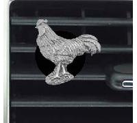 Ppb06 - Kit de clip de ventilación con diseño de gallo en un ambientador para coche, furgoneta, camión, mini autobús