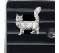 Ppc07 Maine Coone Cat - Kit de clip de ventilación para decoración de coche, furgoneta, camión, mini autobús