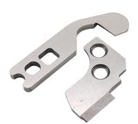 PPcdfre 1 Juego de Cuchillas Superior e Inferior para Máquinas de Coser Overlock 788013009 y 788011007 para e-Lna 664 W6 (454D N444)