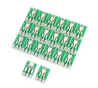 PPcdfre 20 Piezas SOT89 SOT223 a Dip PCB Placa de Transferencia Pin Adaptador Convertidor Doble Cara 1,5Mm 2,3Mm a 2,54Mm Pin Pitch Pinboard