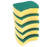 PPcdfre 30 esponjas multiusos de doble cara para lavar platos, esponja para quitar manchas, cepillo de limpieza para cocina, garaje, baño, 30 unidades