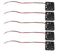 PPcdfre 5 ventiladores de refrigeración sin escobillas de 40 mm x 10 mm, 0,12 A, 2 pines, 5 V CC