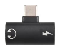 PPcdfre Adaptador de Audio para Auriculares USB Tipo C A Conector de 3,5 mm AUX, Convertidor de Audio, Decodificador Digital, Cargador Rápido PD30W