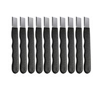 PPcdfre Afilador Rápido Portátil para Herramientas de Jardín, Afilador de Cuchillas Multiusos para Cortadoras de Césped, Cuchillos y Hachas (Paquete de 10, Negro)