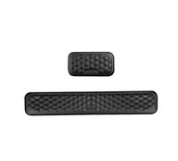 PPcdfre Alfombrilla de Ratón para Teclado y Muñeca, de Algodón Viscoelástico, de Silicona, Color Negro