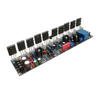 PPcdfre Amplificador de Audio de 500 W, Placa Amplificadora de Potencia de un Solo Canal 2SC5200+2SA1943, Módulo de Amplificación de Audio HiFi de 20 V-90 V