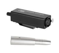 PPcdfre Amplificador de auriculares XLR portátil a 3.5 mm, sin interferencias, calidad de sonido HiFi con control de volumen de salida para amantes de la música