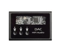 PPcdfre Amplificador de Decodificación de Auriculares HiFi ES9018K2M DSD128 PCM32BIT 384 KHz Salida de Decodificación Sin Pérdida Chip MAX97220 Incorporado