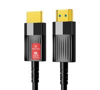 PPcdfre Cable de fibra óptica compatible con 8K 2.1 8K 60Hz 4K 120Hz Ultra Alta Velocidad 48Gbps HDR EARC HDCP Cables de fibra óptica 10M