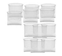 PPcdfre Cestas protectoras de raíces para plantas, cesta de alambre para topos y campañoles, cestas de alambre de malla para macetas de jardín, raíz subterránea (12 piezas, 3 galones)