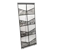 PPcdfre Expositor de Folletos Vertical Expositor de Folletos en Rejilla Expositor de Folletos Portátil para Ferias Comerciales y Tiendas Minoristas