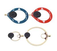 PPcdfre Juego de antenas de 4 piezas: AM MW/SW (rojo, azul), UHF VHF FM (dorado), multifunción para radios FM SW