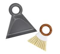 PPcdfre Juego de mini cepillo compacto y recogedor, escoba portátil de mano para limpieza rápida, ideal para el hogar, baño, cocina