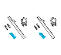 PPcdfre Kit de 4 rodamientos, incluye rodamiento KK que no responde, eje de acero inoxidable, herramienta de extracción de rodamientos, cuerda Yoyo