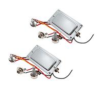 PPcdfre Kit de arnés de guitarra eléctrica precableado de doble bobina Humbucker para guitarra eléctrica con potenciómetro de 500 K y potenciómetro de tono de volumen