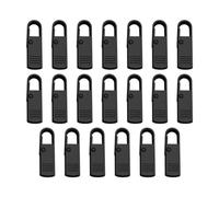 PPcdfre Kit de Reparación de Cremalleras Instantáneas de 20 Piezas, Reemplazo de Deslizador de Cremallera Universal, Rescate de Costura de Bricolaje, Diseño