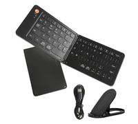 PPcdfre Mini Teclado Bluetooth Portátil Plegable sin Para Tableta iOS/Android/, Teclado de Teléfono Portátil