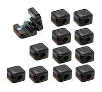 PPcdfre Nuevo soporte magnético de hebilla de cable, enrollador de cables, organizador de cables, clip de gestión de cables, soporte de almacenamiento de cables de carga