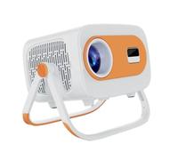 PPcdfre Proyector Inteligente Doméstico con Wi-Fi Dual, Android 13, 1080P Nativo, 4K, Enfoque de Corrección Automática, Cine en Casa, Enchufe de la UE