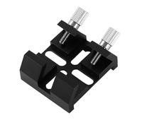 PPcdfre Soporte para telescopio, soporte de ranura de cola de milano, soporte para telescopio, accesorios astronómicos, color negro