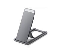 PPcdfre Soporte Universal para Tableta, Soporte de Almacenamiento Plegable y Adhesivo para Tableta, Soporte para Lector Electrónico de Escritorio, Soporte para Tableta, Color Gris Oscuro