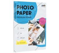 PPD Inkjet - A4 x 100 Hojas de Papel Fotográfico Satinado 200 g/m² - Calidad Profesional - Secado Instantáneo - Para Impresión de Inyección de Tinta - ¡Paquete de Ahorros! - PPD-68-100