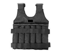 PPGE Home Chaleco Lastrado Chaleco Peso Chaqueta Entrenamiento con Ajustable para Bajar Peso Gimnasio Entrenamiento Fuerza Fitness Carga Máxima 20 Kg 50 Kg(Peso No Incluido)(Size:50kg)