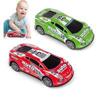 PPGGOPP Coche de Juguete para Niños Cars, 2pcs Coche de Juguetes Metalicos, Mini Racers Cars Juguetes, Coches para Niños, Auto de Juguete, Vehículos Pequeños, para Niño Mayores de 3 Años (Color A)