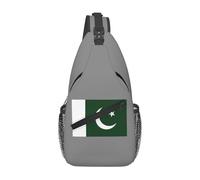 PPHGUT Banderín cruzado con estampado de bandera de Pakistán para hombres y mujeres, mochila cruzada para el trabajo, viajes al aire libre