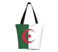 PPHGUT Bolso de hombro para mujer, con estampado de bandera de Argelia, para compras, uso diario, playa, viajes, a la moda, casual, bolso de mano