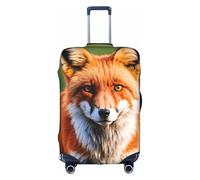 PPHGUT Fox Print - Funda universal para maleta de viaje, elástica, impermeable, ligera, White, XL, Organizador de bolsas