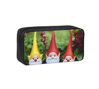 PPHGUT Funda espaciosa con estampado de gnomos de Navidad para adultos, gran capacidad, bolsa organizadora de oficina para uso diario