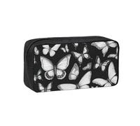 PPHGUT Funda espaciosa para adultos, diseño de mariposas dibujadas a mano, gran capacidad, para uso diario, oficina, organizador