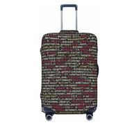 PPHGUT Funda universal elástica para maleta, con código de programación, para viajes, uso diario, negocios, vacaciones, Black, XL, Equipaje de mano