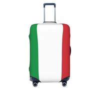 PPHGUT Funda universal elástica para maleta, con estampado de bandera de Italia, protector de equipaje, viajes, uso diario, negocios, vacaciones, Black, S, Equipaje de mano