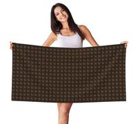 PPHGUT Gears Clock - Toalla de playa con estampado de siglo de bronce para vacaciones, viajes, natación, interior y exterior, manta ligera para regalo