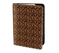 PPHGUT Heaps of Orange Monarch Butterflies Print Men Women Passport Travel Document Lightweight Stylis Secure Business Leisure Business Leisure, Black, Talla única