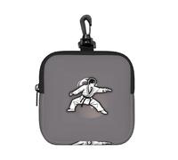 PPHGUT Karate-Highkick-Icon Print - Bolsa de almacenamiento cuadrada impermeable para viajes, artículos de aseo y cosméticos