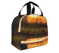 PPHGUT Loon Nature - Bolsa de almuerzo aislada versátil con estampado de pájaros, almacenamiento de comidas calientes, aperitivos, bebidas, pesca, senderismo