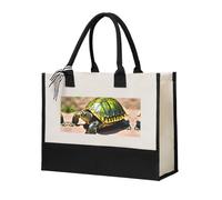 PPHGUT Lord Howe Island - Bolsa de lona con estampado de tortugas marinas de gran capacidad, regalo para compras, uso diario, viajes, escuela, oficina